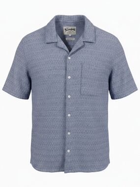 The Stronghold Light Blue Short-Sleeve Button-Up Shirt